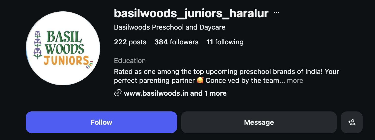 Basilwoods Preschool and Daycare